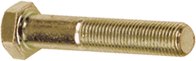 Standard (Grade-8/Gold) King Pin (3/8-24) Zinc