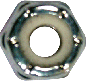 Standard [Silver]  Zinc Lock Nut (10-32)