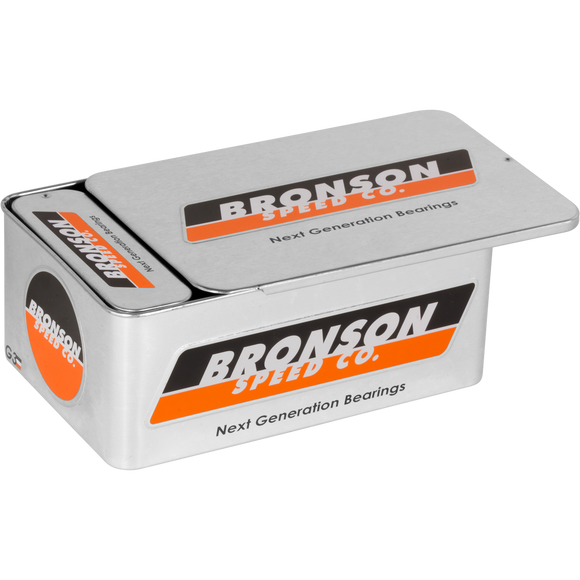 Bronson G3 Bearings 10/Pack Tin with Spacers+Washers  | Universo Extremo Boards Skate & Surf