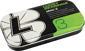 Skateboard Bearings Lucky Abec-3 - Single Set|Universo Extremo Boards