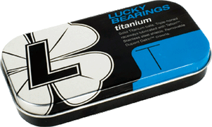 Skateboard Bearings Lucky Titanium - Single Set|Universo Extremo Boards