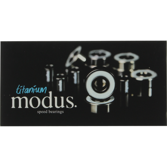 Modus Titanium Bearings Single Set - 8 Pieces