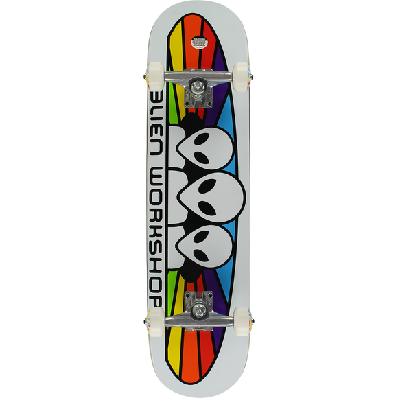 Alien Workshop Spectrum Complete Skateboard -7.75 White 