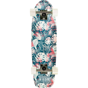 Aluminati Floral Leaves Jerry Complete Skateboard -8.12x28" 