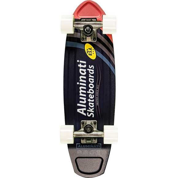 Aluminati Foiled A-Frame Complete Skateboard -7x24 