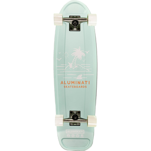 Aluminati Surf Jerry Cruiser Complete Skateboard -8.12x28
