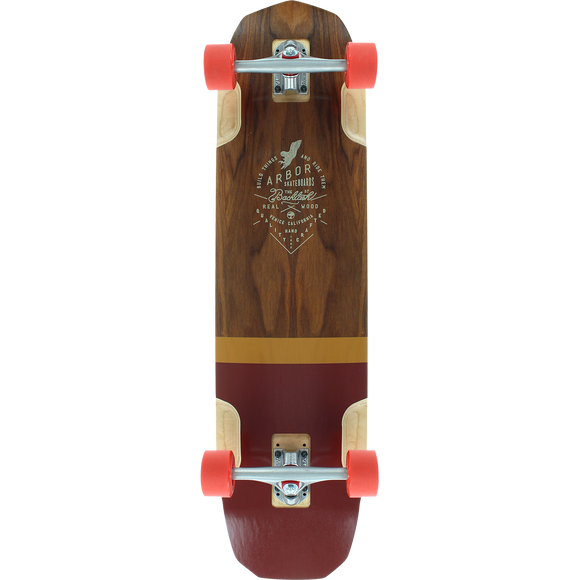 Arbor Downhill Backlash III 37 Complete Skateboard -9.5x37 