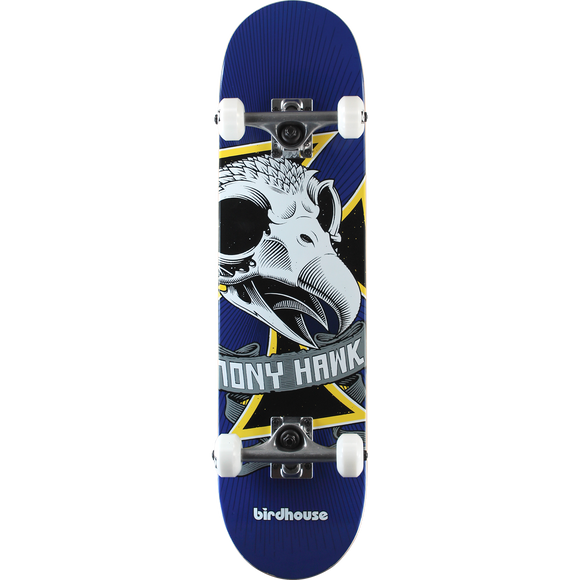 Birdhouse Hawk Oversized Skull Complete Skateboard -7.38 