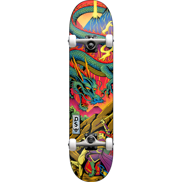 Darkstar Blacklight Complete Skateboard -7.0 Neon 