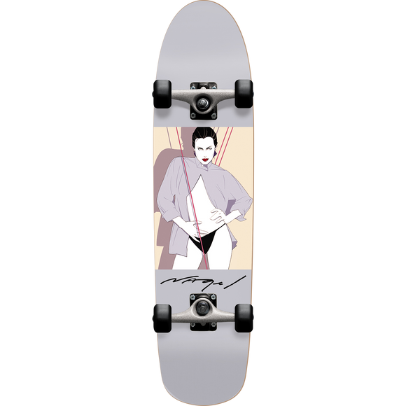 Darkstar Box Nagel Cruiser Complete Skateboard -7.75 Peach 