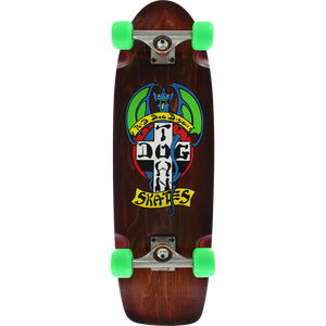 Dogtown Red Dog Rider Complete Skateboard - 9x30.25 Brown 