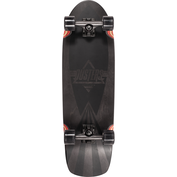 Dusters Cazh Blacked Cruiser Complete Skateboard -8.75x29.5 Bk 