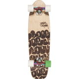 Dusters Cope II Cruiser Complete Skateboard -8.25x30 Wood Burn 