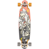 Dusters Kentaro Lb Complete Longboard Skateboard -9.12x38 Grey/Pink 