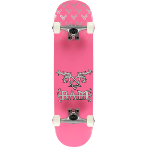 Element Bam Heartagram Complete Skateboard -7.7 Pink 