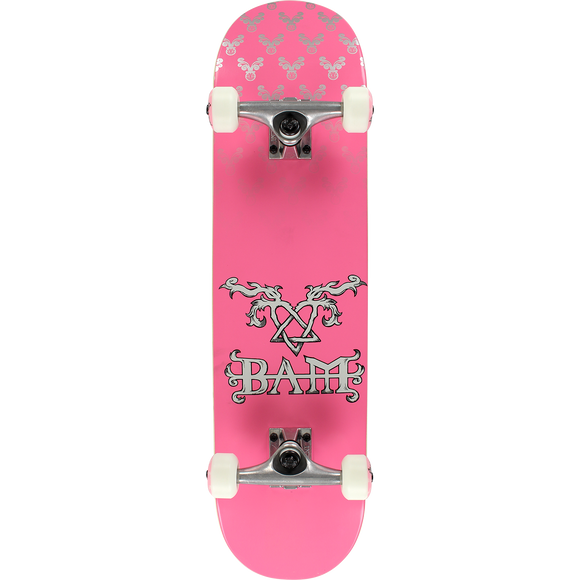 Element Bam Heartagram Complete Skateboard -8.0 Pink 