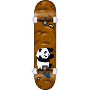 Enjoi Logo Crap Complete Skateboard -7.75 Brown 