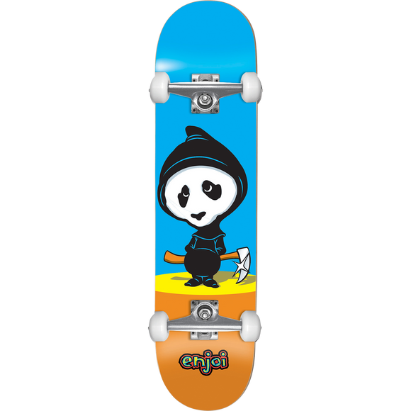Enjoi Creeper Complete Skateboard -7.0 Blue/Orange 