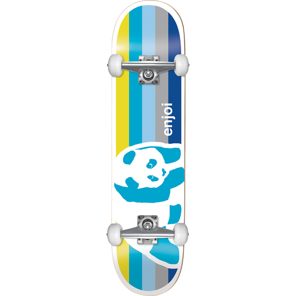 Enjoi Negative Space Complete Skateboard -7.0 Blue 