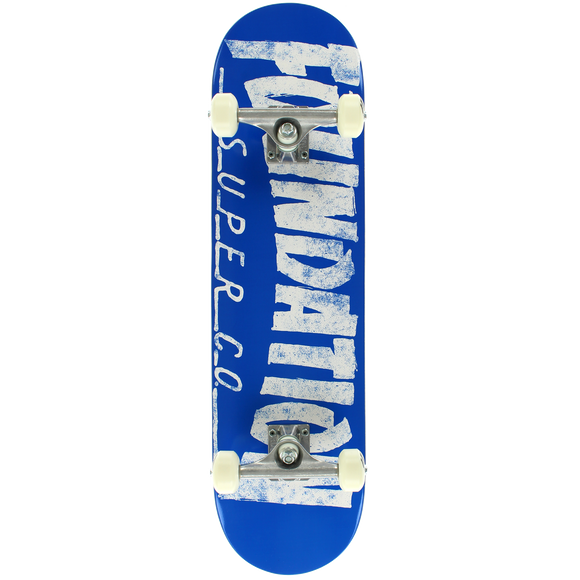 Foundation Thrasher Complete Skateboard -8.0 Blue 