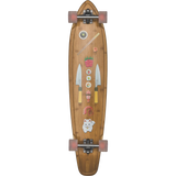 Globe Byron Bay Complete Longboard Skateboard -9.5x43 Bamboo/Sushi 