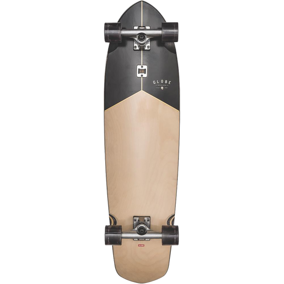 Globe Blazer XL Cruiser Complete Skateboard -9.75x36.25 Rosewood/Black 