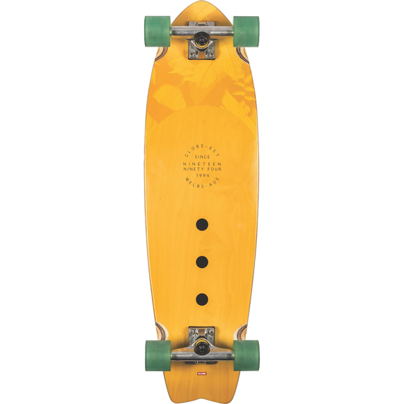 Globe Chromantic Complete Skateboard -9.5x33 Mustard 