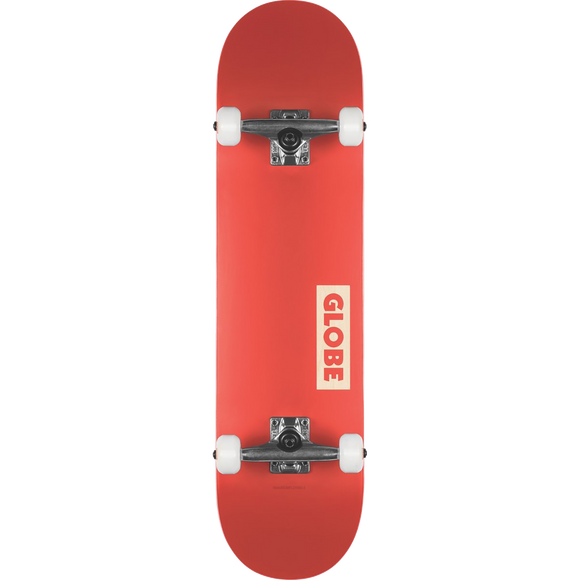 Globe Goodstock Complete Skateboard -7.75 Red 