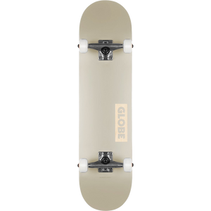 Globe Goodstock Complete Skateboard -8.0x32 Off White 