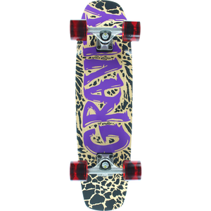 Gravity Wingman 30" Black/Natural/Purple Complete Skateboard -8x30 | Universo Extremo Boards Skate & Surf