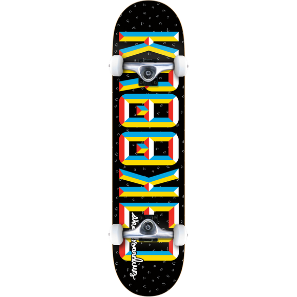Krooked Bevel Lg Complete Skateboard -8.0 Black | Universo Extremo Boards Skate & Surf