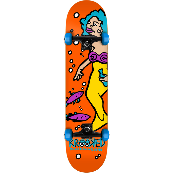 Krooked Bigfish Md Complete Skateboard -7.75 Orange | Universo Extremo Boards Skate & Surf