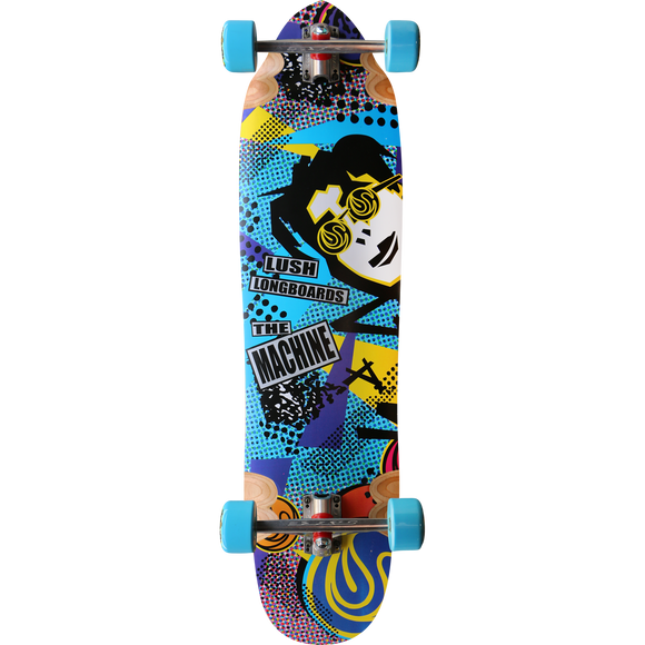 Lush Machine 80'S Complete Skateboard -9.87x38  