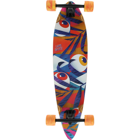 Landyachtz Bamboo Chief Eyes Complete Skateboard -8.75x36 