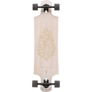 Landyachtz Drop Hammer White Oak Complete Longboard Skateboard -10x36.5 