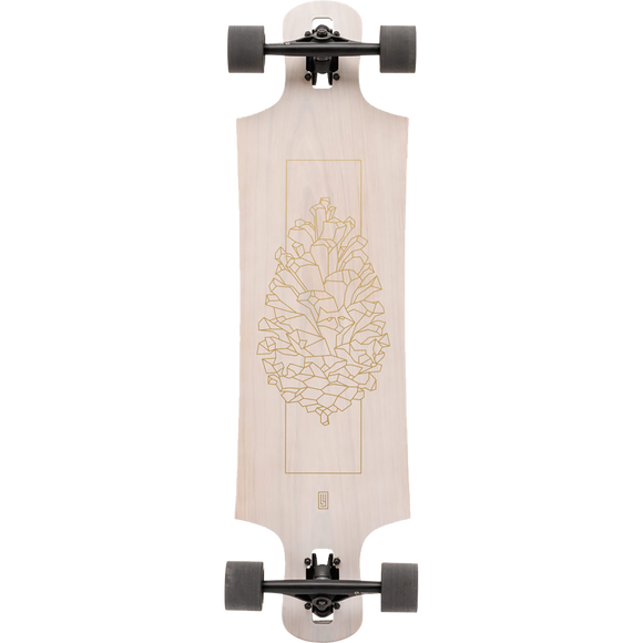 Landyachtz Drop Hammer White Oak Complete Longboard Skateboard -10x36.5 
