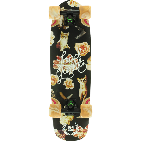 Complete Skateboard Cruiser Landyachtz Dinghy Cat Pattern 8x28.5 Complete Sk|Universo Extremo Boards