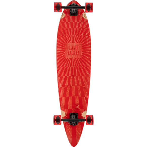 Landyachtz Totem 41 Blaze Complete Longboard Skateboard -9.9x41 Red 