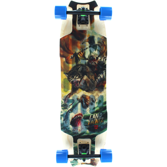 Landyachtz Wolf Shark Hollow Tech Complete Skateboard -10x35.5 