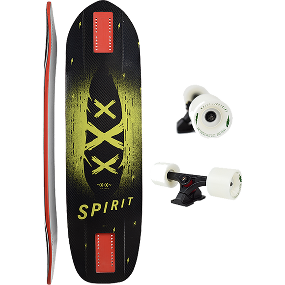 Moonshine-Mfg Spirit Carbon 2018 Complete Skateboard -9x34 