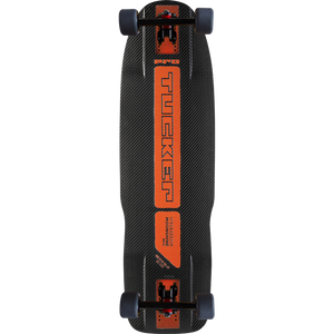 Moonshine Pro Tucker Complete Skateboard -9.75x33 /Black/Orange