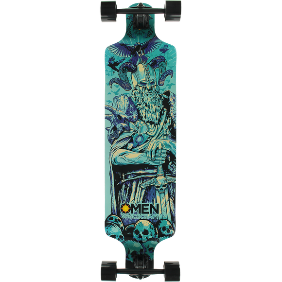 Omen Ancients Complete Longboard Skateboard -9.75x38.5 