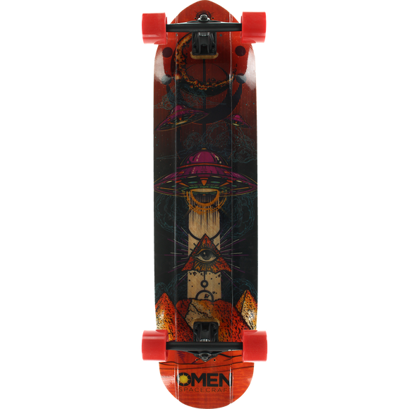 Omen Giza Complete Longboard Skateboard -9.67x36 