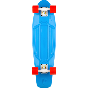 Penny 27" Nickel in Cyan/White/Red - Complete Skateboard | Universo Extremo Boards Skate & Surf