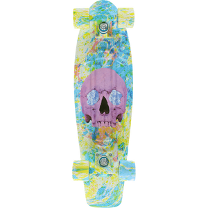 Penny 27" Nickle Cruiser Complete Skateboard Skull Splatter 
