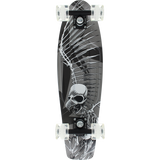 Penny Hawk Full Skull 27" Nickel Cruiser Complete Skateboard Grey 