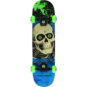 Powell Peralta Ripper Storm Complete Skateboard -7.0 Black/Green/Blue | Universo Extremo Boards Skate & Surf