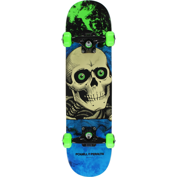 Powell Peralta Ripper Storm Complete Skateboard -7.0 Black/Green/Blue | Universo Extremo Boards Skate & Surf