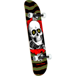 Powell Peralta Ripper Complete Skateboard -7.0 Olive 