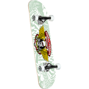Powell Peralta Winged Ripper Complete Skateboard -8.0 White 